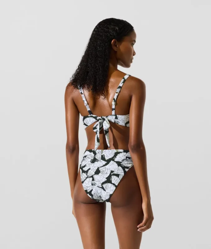 Bikiny s potiskem vějířů Bikiny s potiskem vějířů