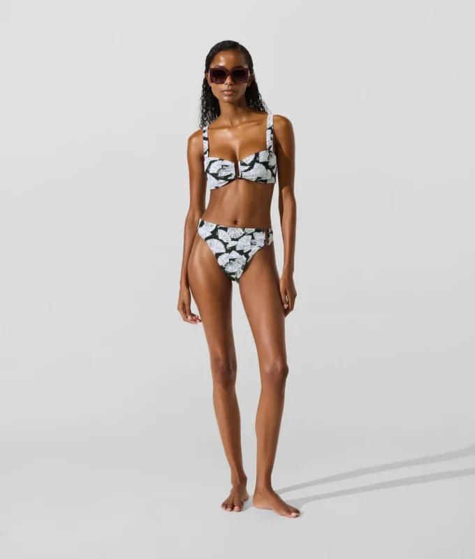 Bikiny s potiskem vějířů Bikiny s potiskem vějířů