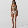 Bikiny s potiskem vějířů Bikiny s potiskem vějířů