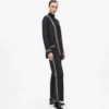 Bouclé detailní pletené kalhoty Bouclé detailní pletené kalhoty