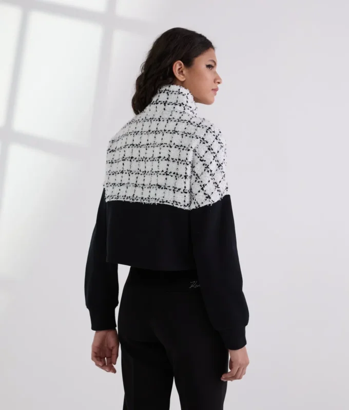 BOUCLÉ SWEAT JACKET BOUCLÉ SWEAT JACKET