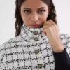 BOUCLÉ SWEAT JACKET BOUCLÉ SWEAT JACKET