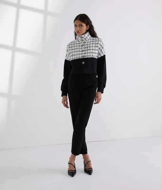 BOUCLÉ SWEAT JACKET BOUCLÉ SWEAT JACKET
