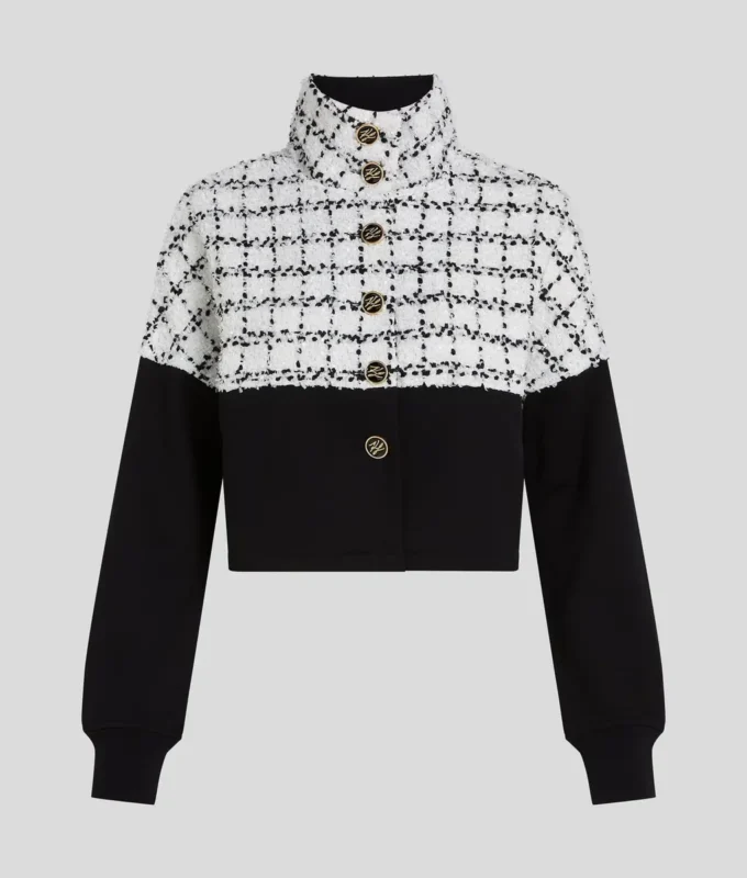 BOUCLÉ SWEAT JACKET BOUCLÉ SWEAT JACKET