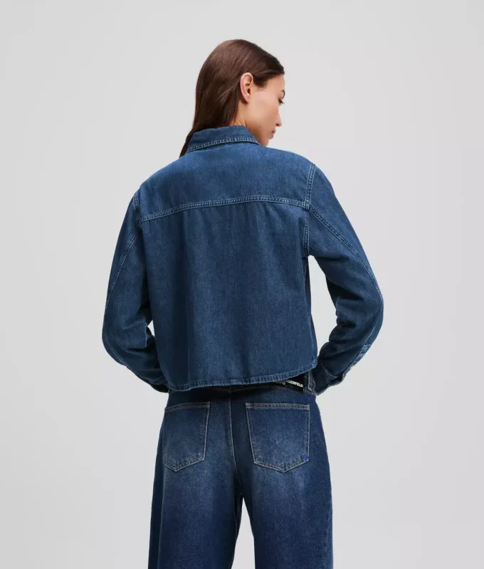 BOXY DENIMOVÁ KOŠILE BOXY DENIMOVÁ KOŠILE