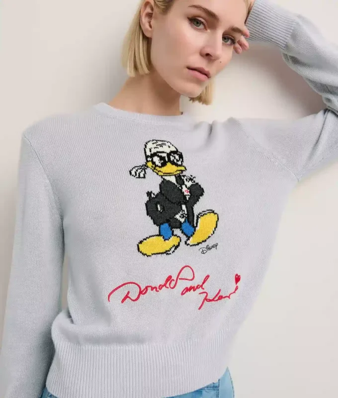 DISNEY X KL PLETENÁ MIKINA DISNEY X KL PLETENÁ MIKINA