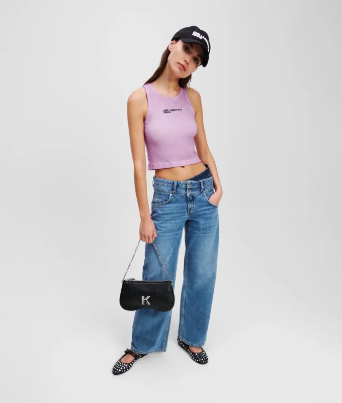 DŽÍNY S DVOJITÝM PASEM DŽÍNY S DVOJITÝM PASEM