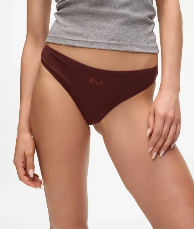 Dárková sada tanga Signature – 3 ks Dárková sada tanga Signature – 3 ks