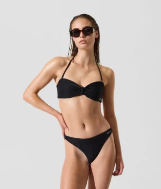 ŽEBROVANÉ BANDEAU BIKINI TOP