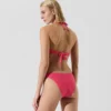 ŽEBROVANÉ BANDEAU BIKINI TOP