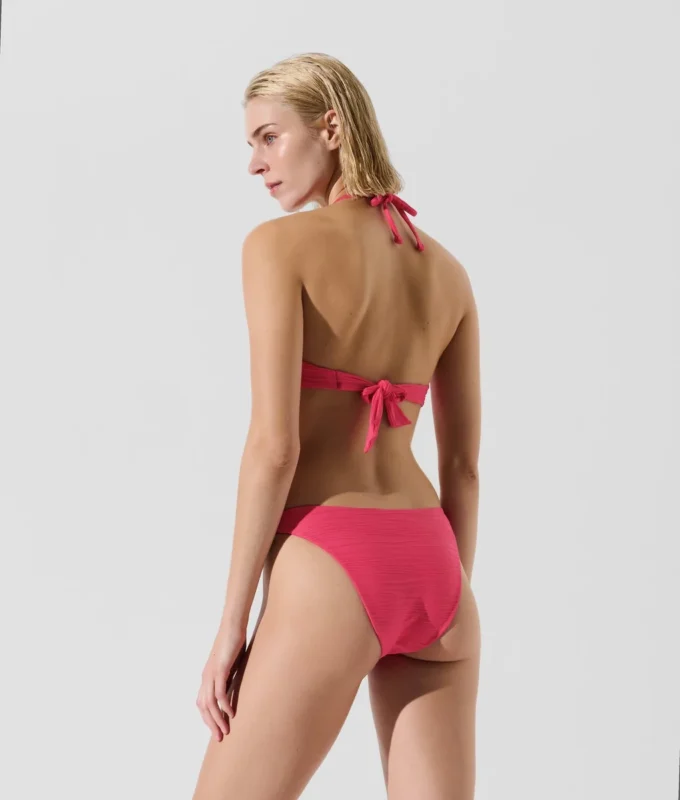 ŽEBROVANÉ BANDEAU BIKINI TOP