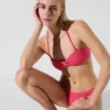 ŽEBROVANÉ BANDEAU BIKINI TOP