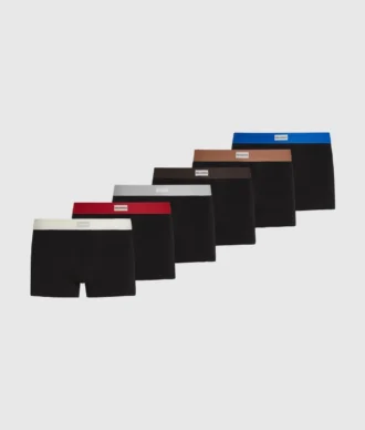 Elastické boxerky s logem – 7 kusů