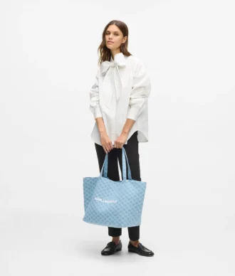 Exkluzivní denimová taška Monogram