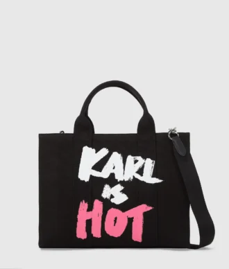 Exkluzivní střední taška „Karl is hot“