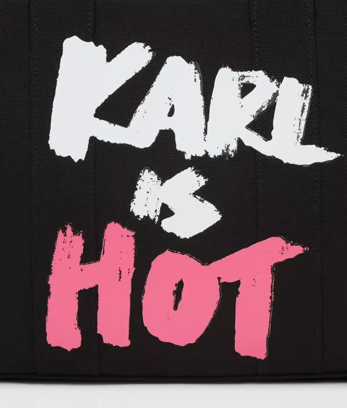 Exkluzivní střední taška „Karl is hot“ Exkluzivní střední taška „Karl is hot“