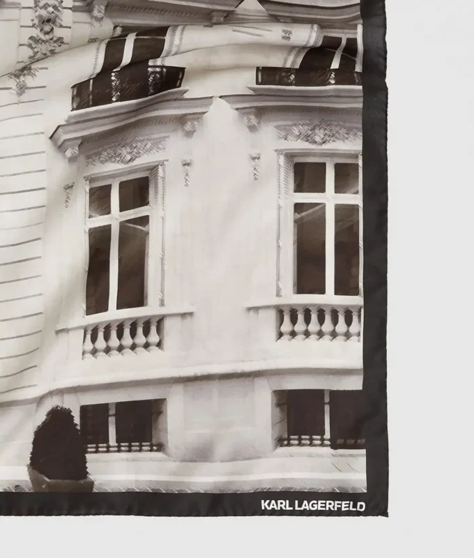 Hedvábný šátek Maison de Karl