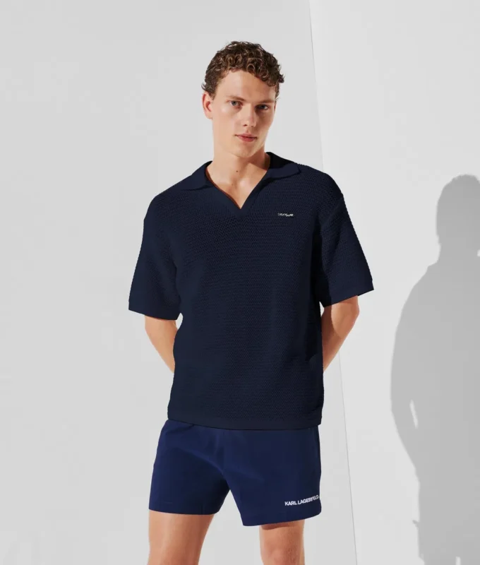 HOTEL KARL CROCHET POLO SHIRT HOTEL KARL CROCHET POLO SHIRT