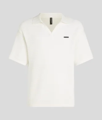HOTEL KARL CROCHET POLO SHIRT