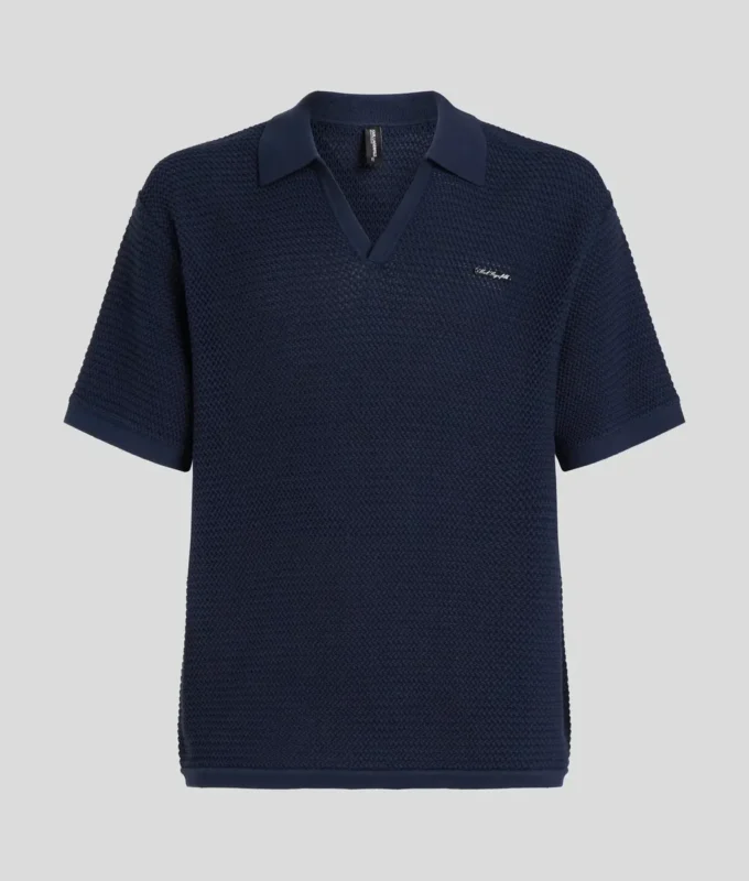 HOTEL KARL CROCHET POLO SHIRT HOTEL KARL CROCHET POLO SHIRT