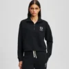 HOTEL KARL LOUNGEWEAR HALF-ZIP SWEATSHIRT