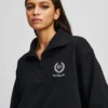 HOTEL KARL LOUNGEWEAR HALF-ZIP SWEATSHIRT
