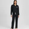 HOTEL KARL LOUNGEWEAR HALF-ZIP SWEATSHIRT