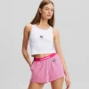 IKON CROPPED PAJAMA TANK TOP
