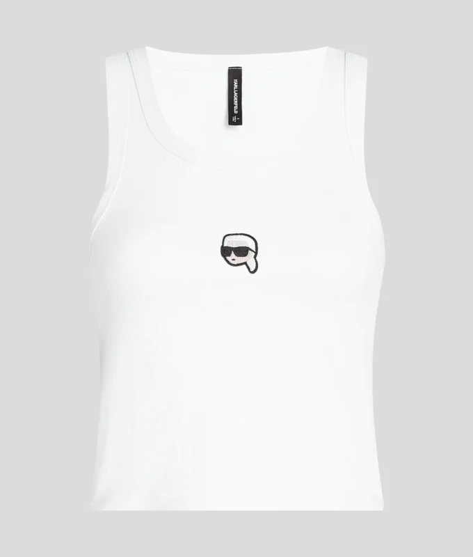 IKON CROPPED PAJAMA TANK TOP