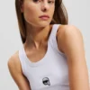 IKON CROPPED PAJAMA TANK TOP