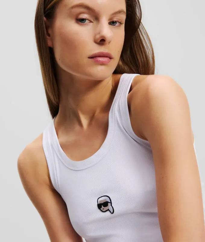 IKON CROPPED PAJAMA TANK TOP
