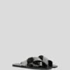 IKON NFT JELLY RHINESTONE SANDALS