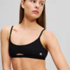 IKON RIBBED PEEPHOLE BRALETTE IKON RIBBED PEEPHOLE BRALETTE