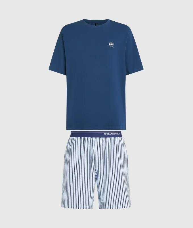 IKON STRIPED PAJAMA SET IKON STRIPED PAJAMA SET