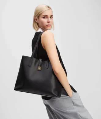 K/AUTOGRAPH PADLOCK MEDIUM TOTE BAG K/AUTOGRAPH PADLOCK MEDIUM TOTE BAG