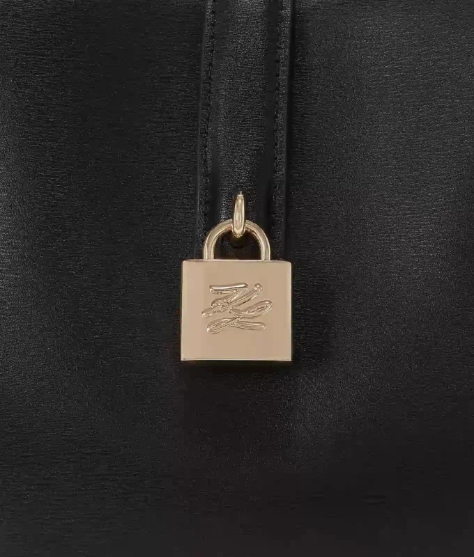 K/AUTOGRAPH PADLOCK MEDIUM TOTE BAG K/AUTOGRAPH PADLOCK MEDIUM TOTE BAG