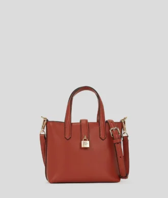 K/AUTOGRAPH PADLOCK MINI TOTE BAG K/AUTOGRAPH PADLOCK MINI TOTE BAG
