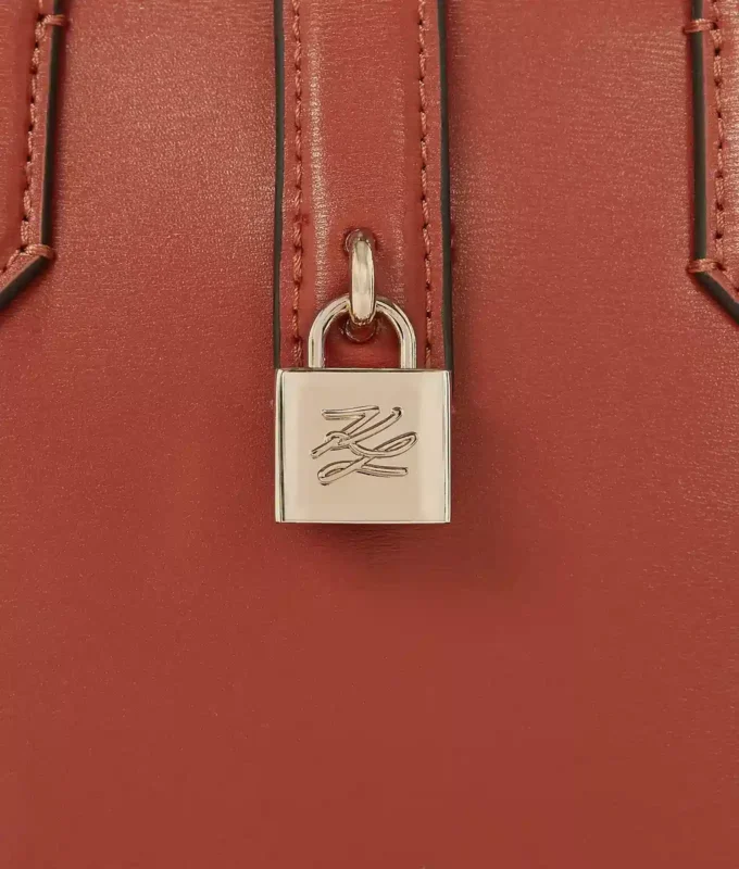 K/AUTOGRAPH PADLOCK MINI TOTE BAG K/AUTOGRAPH PADLOCK MINI TOTE BAG