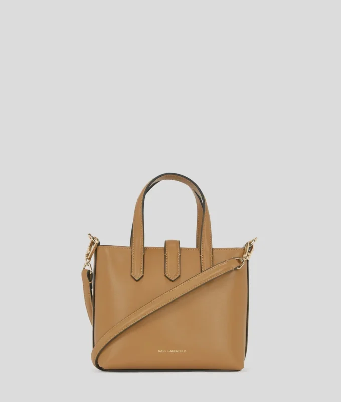 K/AUTOGRAPH PADLOCK MINI TOTE BAG K/AUTOGRAPH PADLOCK MINI TOTE BAG