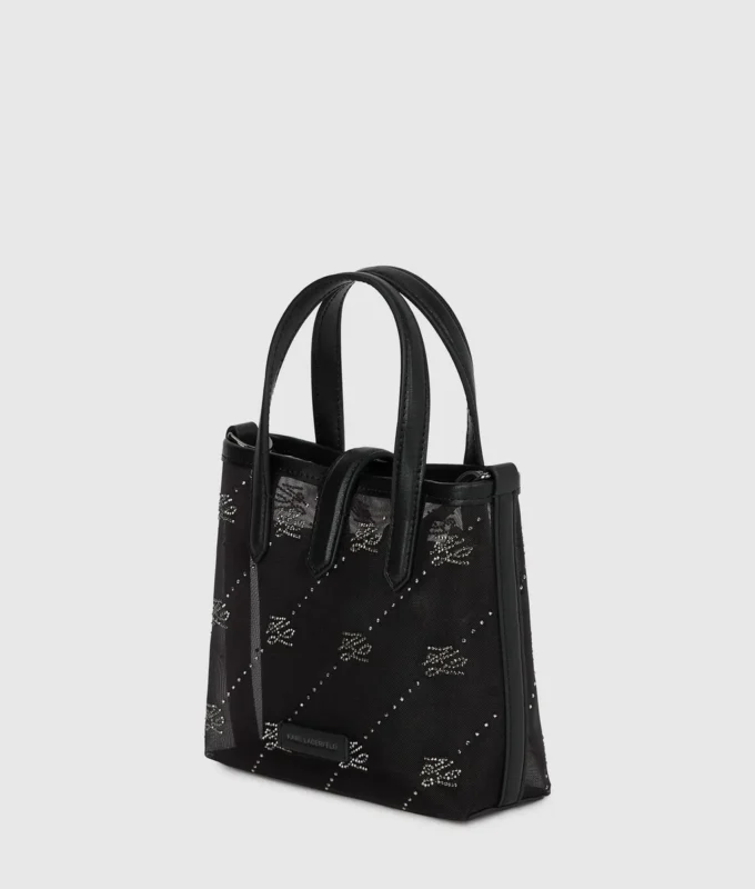 K/Autograph padlock rhinestone tote bag K/Autograph padlock rhinestone tote bag