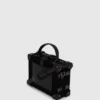 K/Autograph padlock rhinestone trunk bag K/Autograph padlock rhinestone trunk bag
