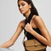 K/AUTOGRAPH PADLOCK SHOULDER BAG