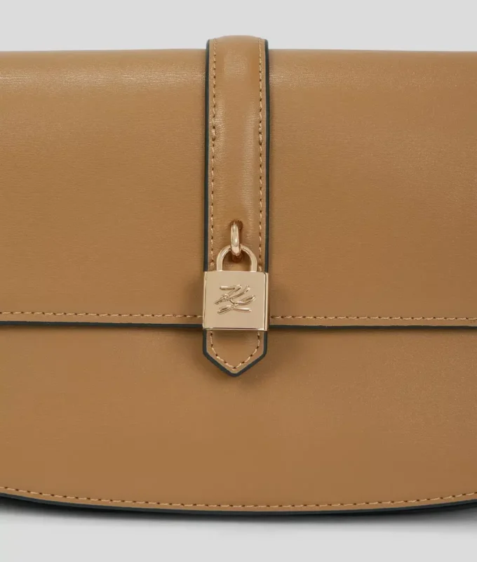 K/AUTOGRAPH PADLOCK SHOULDER BAG
