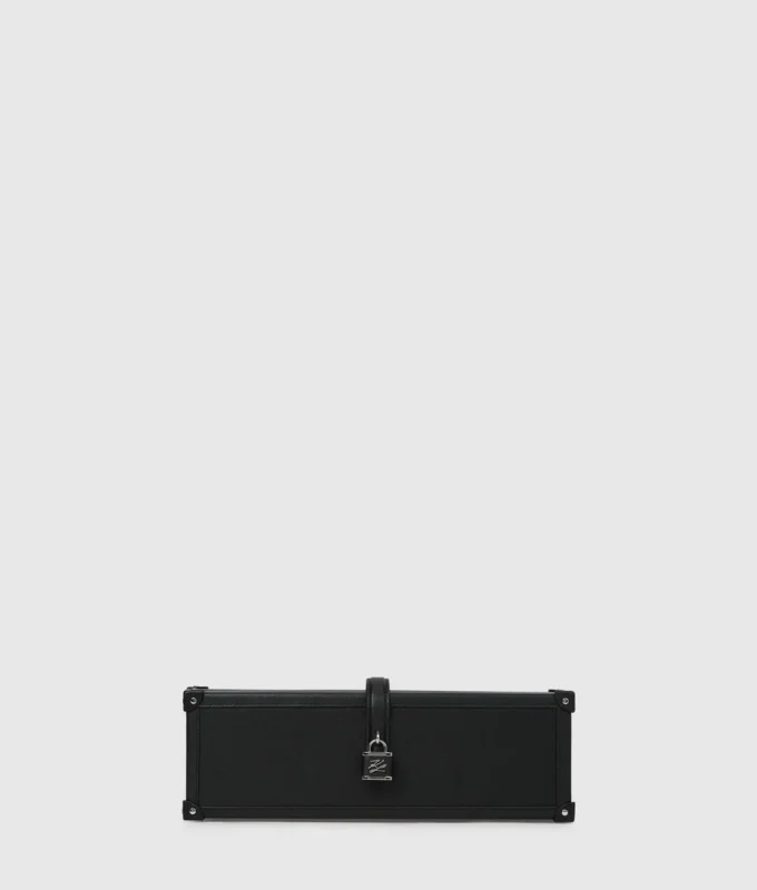 K/Autograph padlock trunk clutch