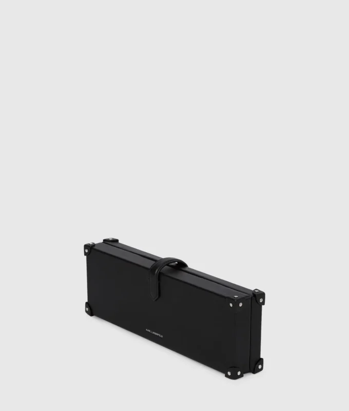 K/Autograph padlock trunk clutch