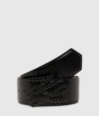K/Autograph rhinestone belt