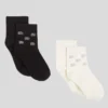 K/AUTOGRAPH RHINESTONE SOCKS – 2-PACK K/AUTOGRAPH RHINESTONE SOCKS – 2-PACK