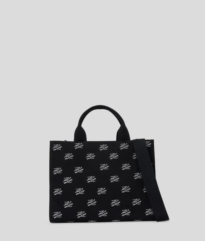 K/AUTOGRAPH SQUARE MEDIUM TOTE BAG K/AUTOGRAPH SQUARE MEDIUM TOTE BAG