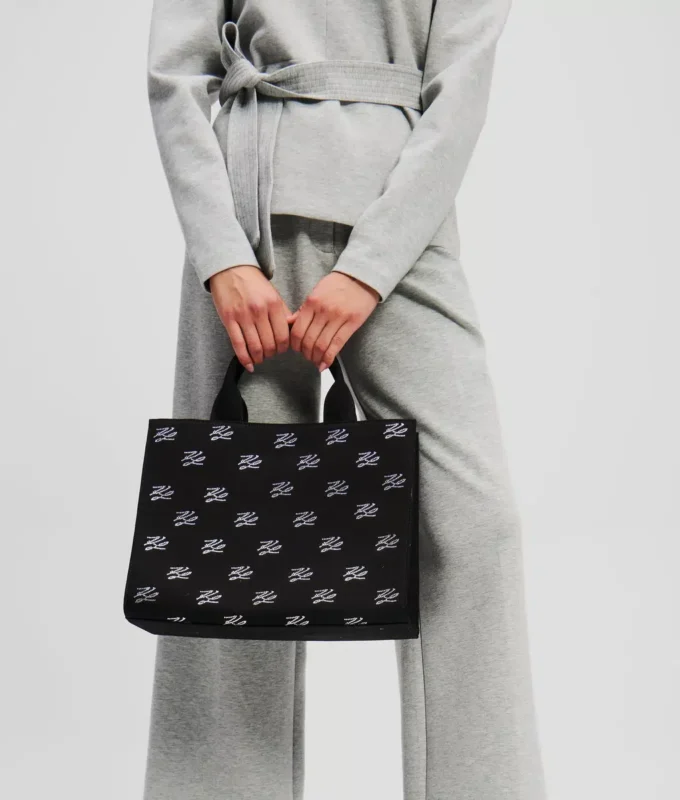 K/AUTOGRAPH SQUARE MEDIUM TOTE BAG K/AUTOGRAPH SQUARE MEDIUM TOTE BAG