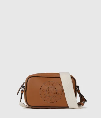 K/CIRCLE PERFORATED CROSSBODY BAG K/CIRCLE PERFORATED CROSSBODY BAG